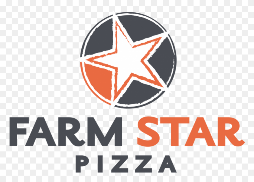782x543 Farm Star Pizza Logo Cover Photo Flag, Symbol, Star Symbol, Poster HD PNG Download
