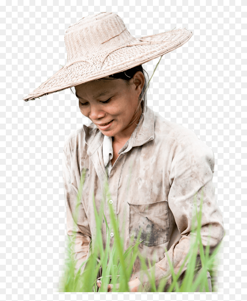 736x963 Farmer Grass, Clothing, Apparel, Hat HD PNG Download