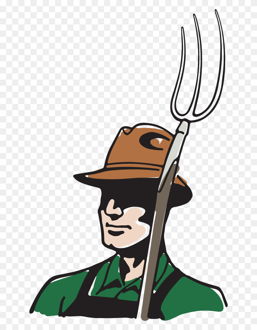 648x1019 Farmer With Hat And Pitchfork Cartoon, Clothing, Apparel, Weapon HD PNG Download