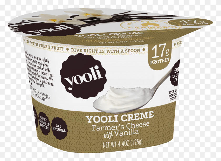 4093x2904 Farmer39s Cheese Creme With Vanilla Yooli Foods HD PNG Download