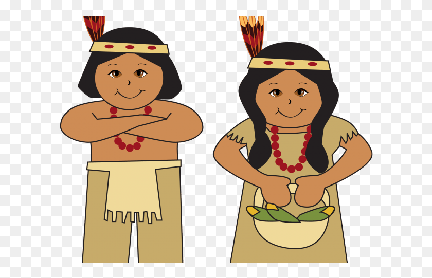 610x481 Farmers Clipart Pongal Cartoon Native American Man, Persona, Humano, Ropa Hd Png