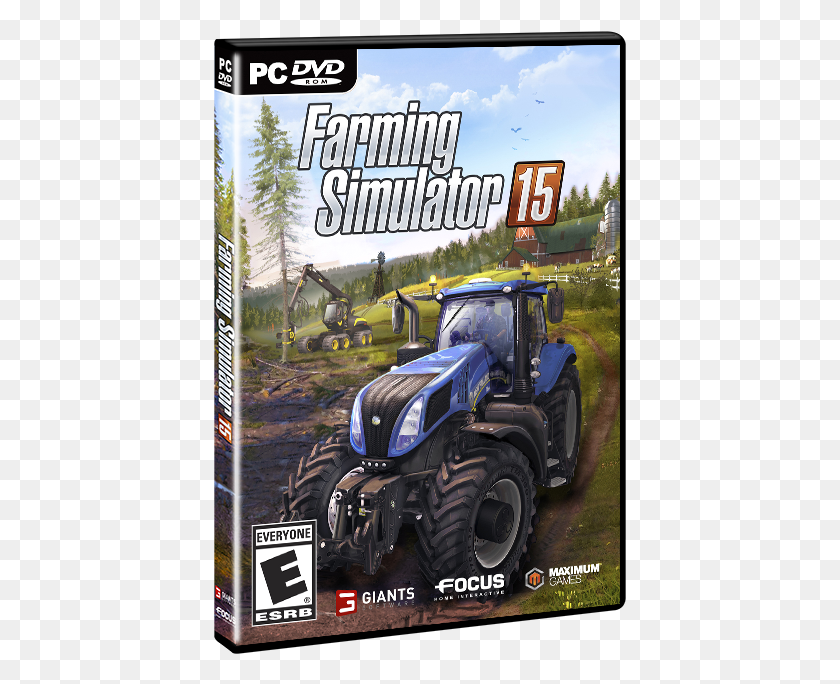 413x624 Png Farming Simulator Плакат Farming Simulator 15, Вертолет, Самолет, Автомобиль Hd Png Скачать