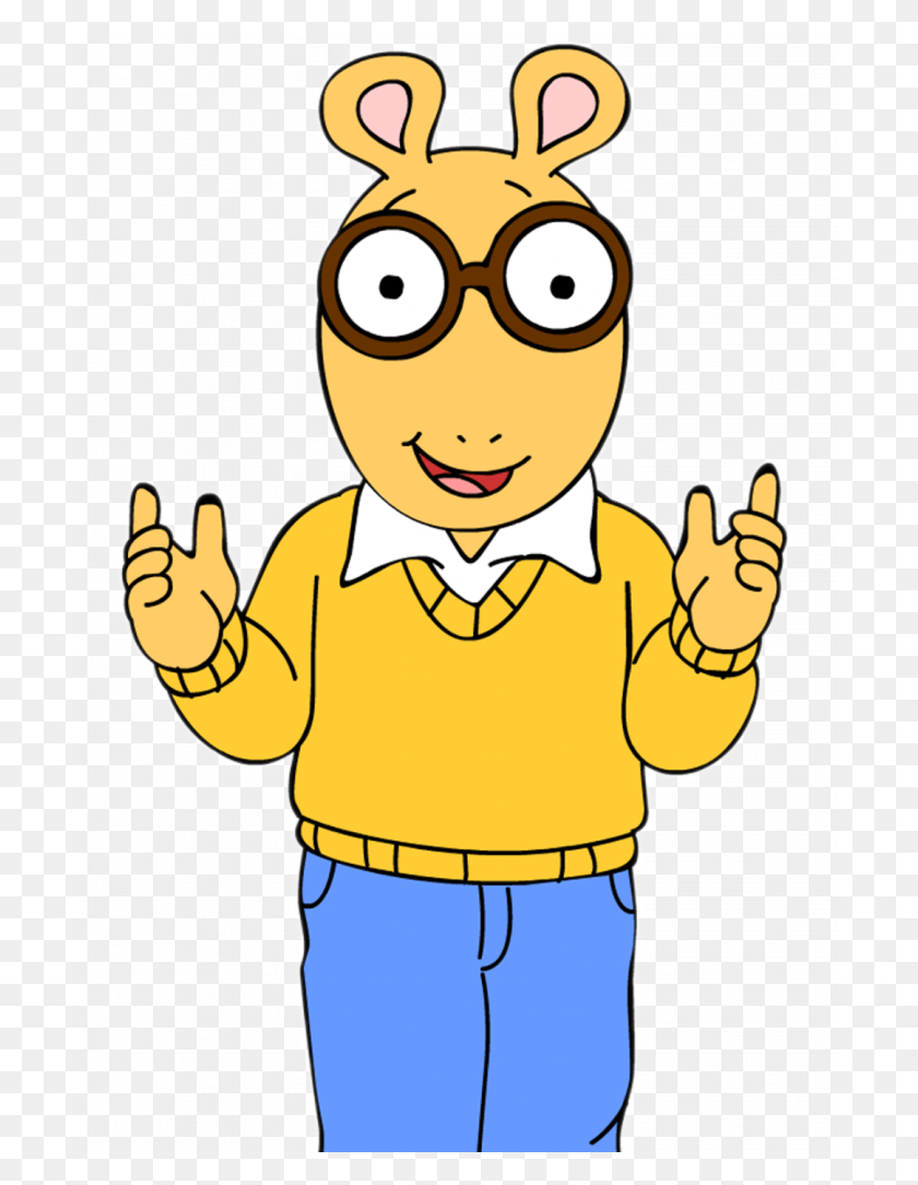 694x1024 Fascinating Cartoon Character Arthur Read Television Arthur Kids Show, Person, Human, Hand HD PNG Download