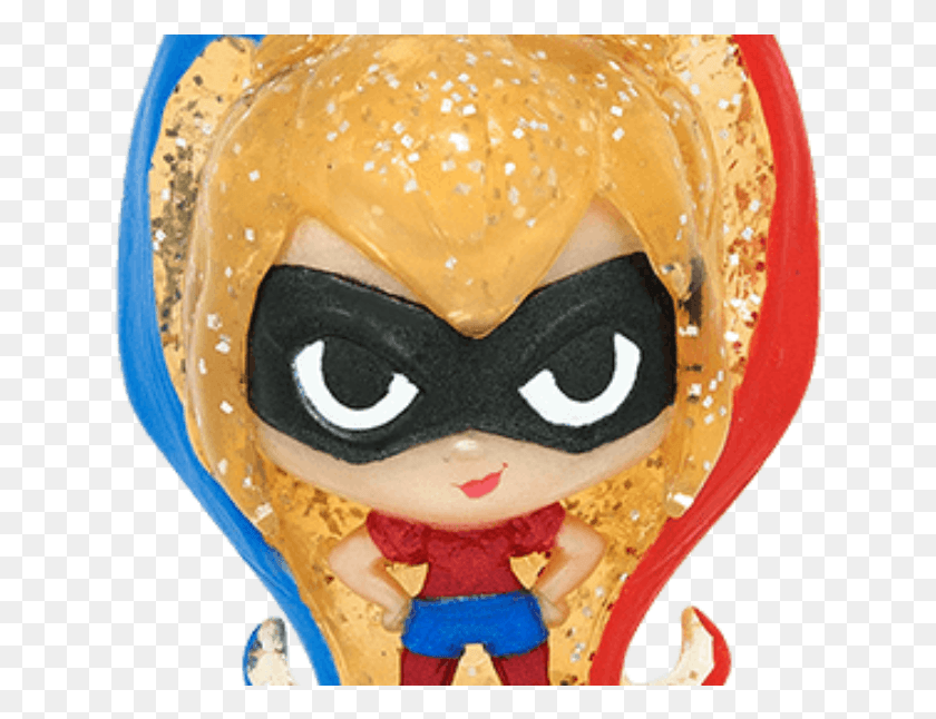 635x586 Fashems Superhero Girls S2 Harley Quinn Cartoon, Toy, Food, Plant HD PNG Download