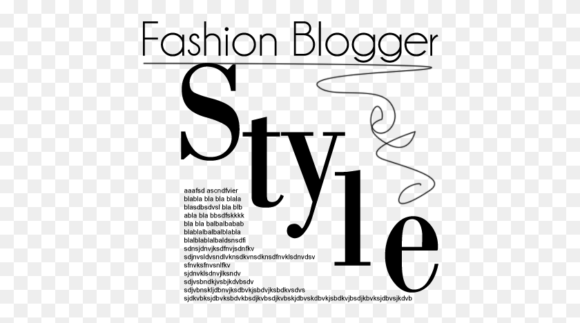 430x408 Fashion Blogger Style Polyvore Magazine Articles Fashion Magazine Text, Gray, World Of Warcraft HD PNG Download