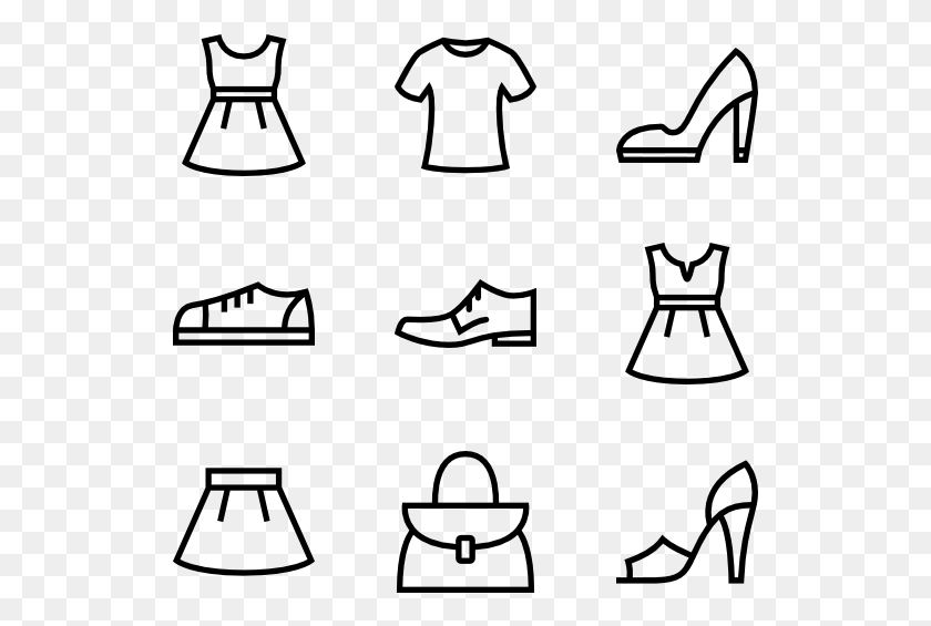 529x505 Fashion Elements Fashion Icon Vector, Gray, World Of Warcraft HD PNG Download