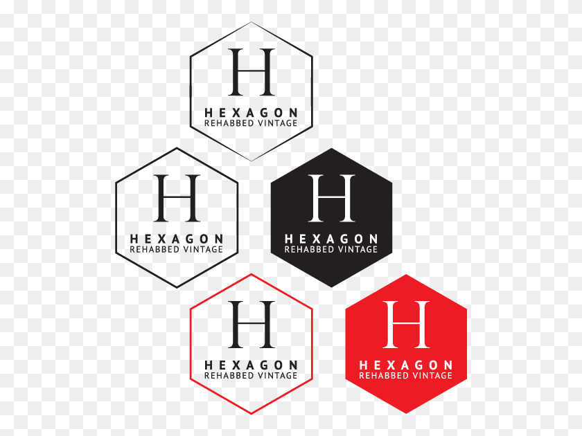 509x570 Fashion Logo Design Hexagon, Text, Label, Logo HD PNG Download