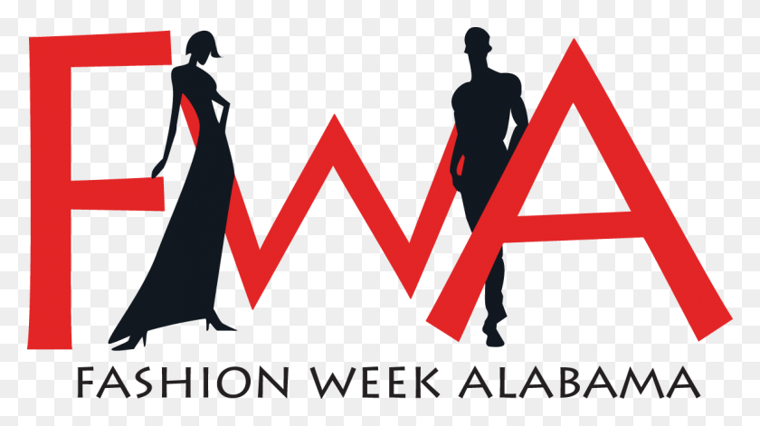 1162x613 Fashion Week Alabama Logo Creative Fashion Logo Design, Text, Poster, Advertisement HD PNG Download
