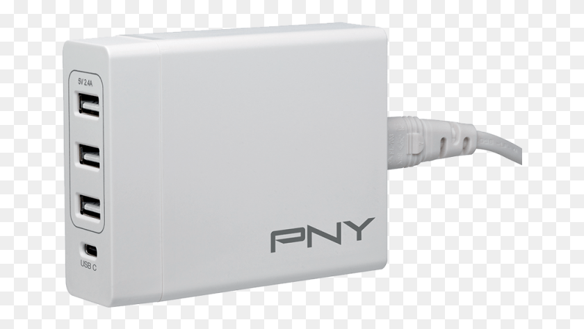 663x414 Fast Charger With Usb C Power Delivery Eufast Charger Pny Technologies, Adapter, Plug, Mailbox HD PNG Download