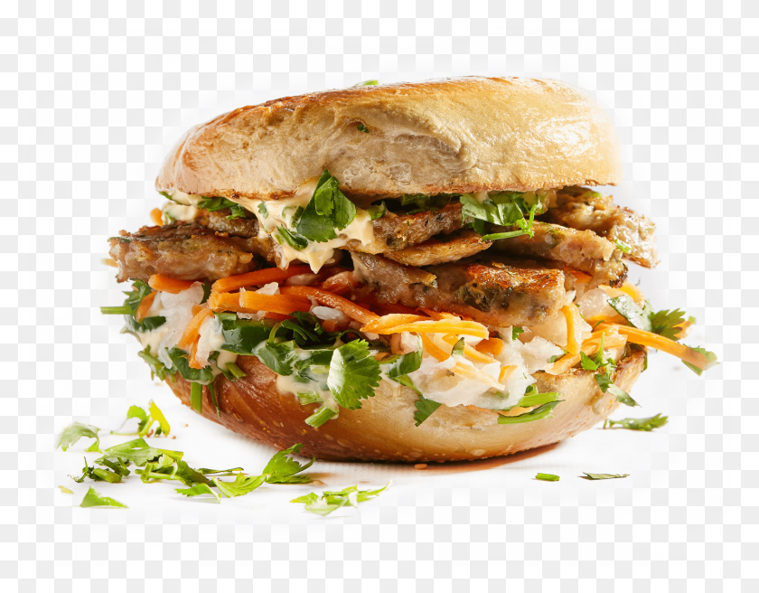 2048x1565 Fast Food, Burger, Food, Plant HD PNG Download