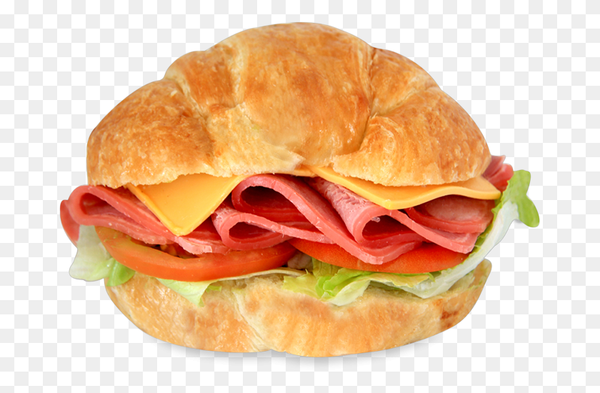 673x490 Fast Food, Burger, Food, Croissant HD PNG Download