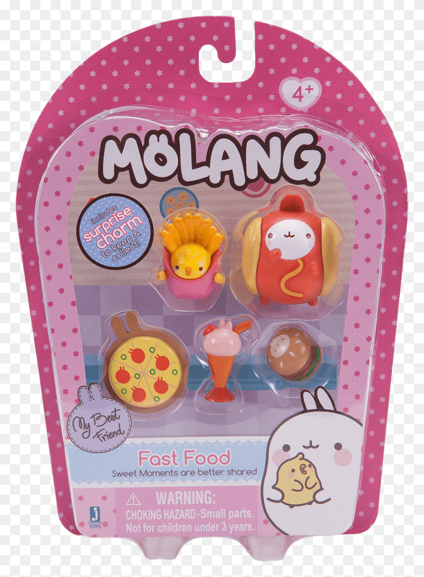 821x1140 Fast Food Molang Theme Pack Fast Food Molang Theme Slumber Party Molang, Rubber Eraser, Text, Diaper HD PNG Download