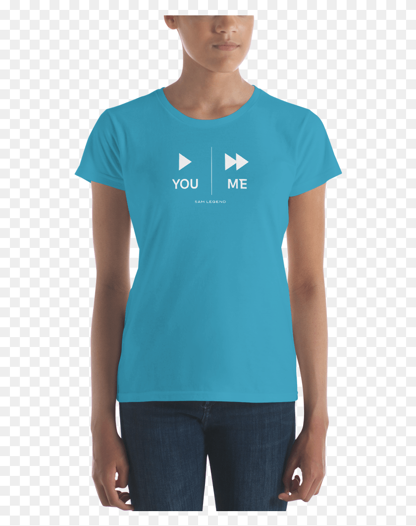 542x1001 Fast Forward Women39s Tee Shirt, Clothing, Apparel, Person HD PNG Download