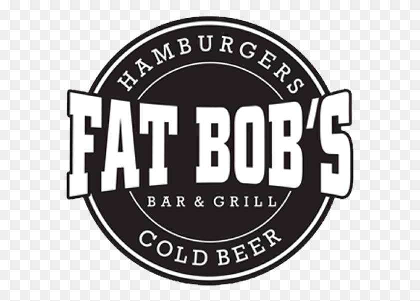 576x541 Логотип Fat Bobs, Этикетка, Текст, Слово Hd Png Скачать