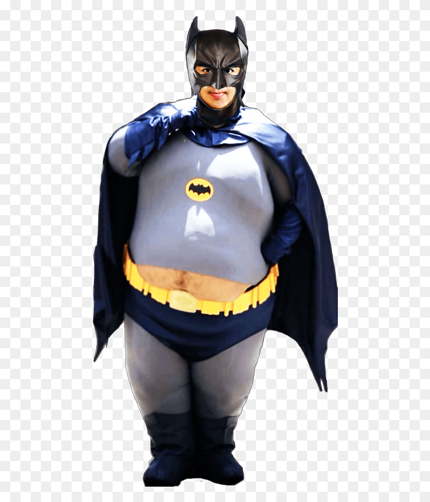 480x920 Fat Man In A Cape, Costume, Person, Human HD PNG Download