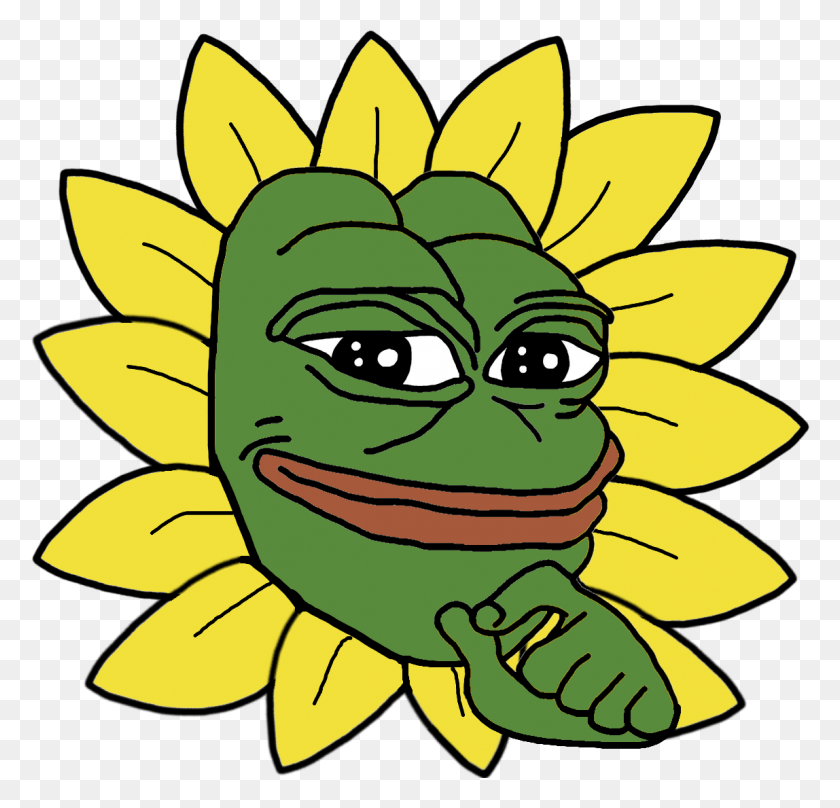 1148x1101 Fatal Pepe39s Amp Emotes Frog Meme, Plant, Flower, Blossom HD PNG Download