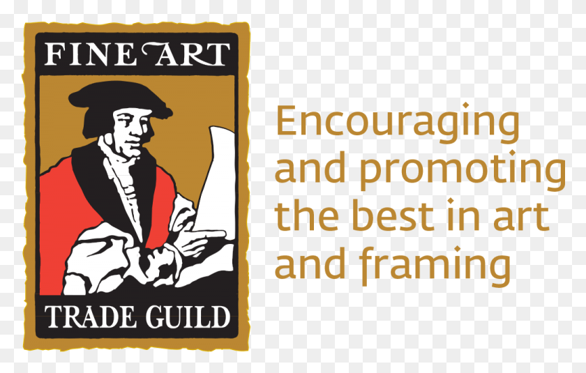 1040x634 Fatg Logo With Slogan Fine Art Trade Guild Logo, Poster, Advertisement, Flyer Descargar Hd Png