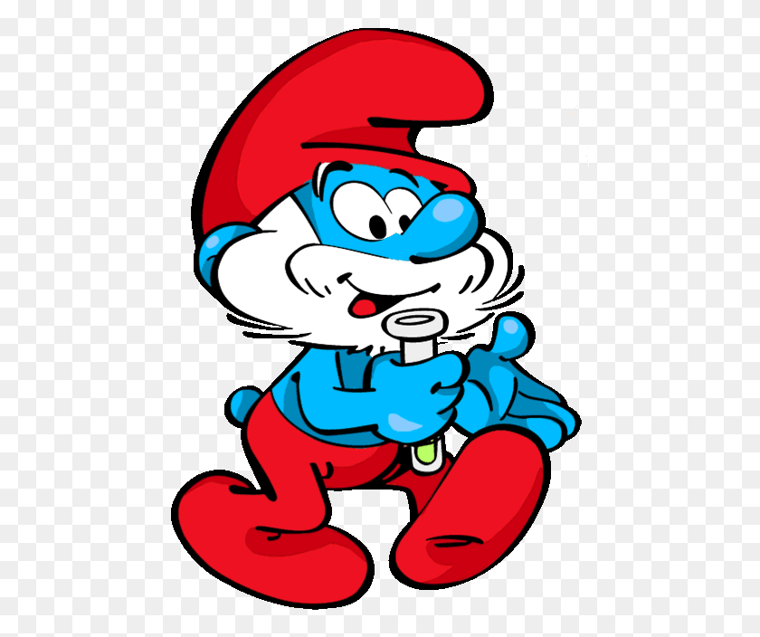 463x644 Father Smurf, Performer, Poster, Advertisement HD PNG Download