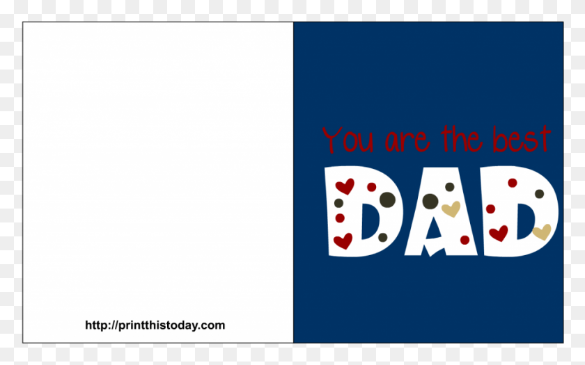 936x559 Fathers Day Card 4 Printable Fathers Day Card From Dog, Game, Gambling, Dice HD PNG Download