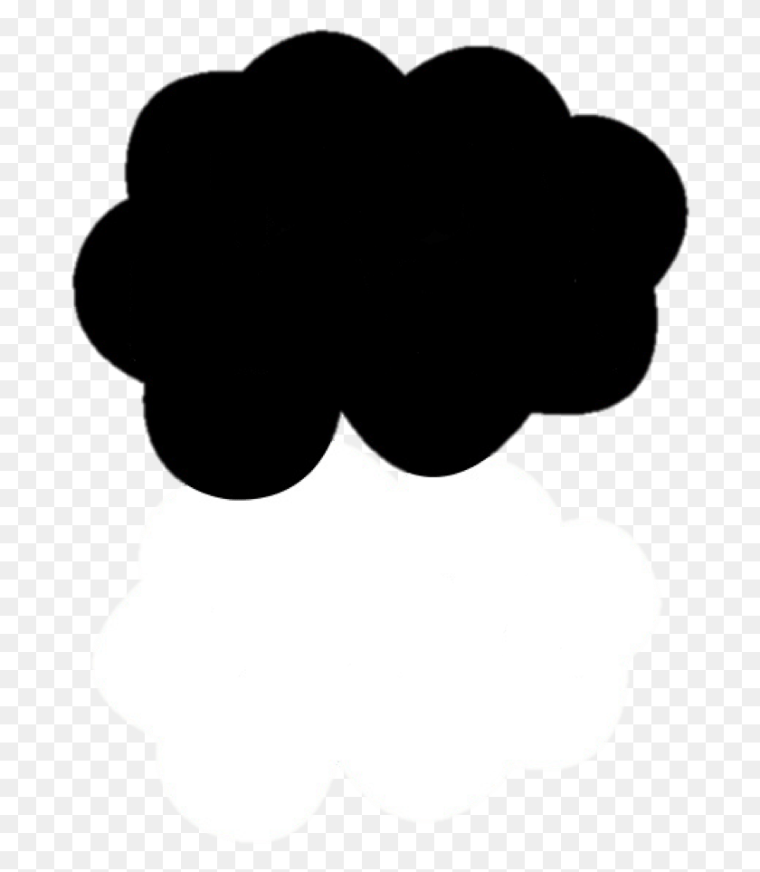 686x903 Fault In Our Stars Black Cloud Clipart, Stencil, Plant HD PNG Download