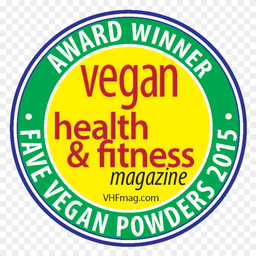 785x785 Fave Powder 3915 Award Round Green Vegan Health And Fitness, Label, Text, Logo HD PNG Download