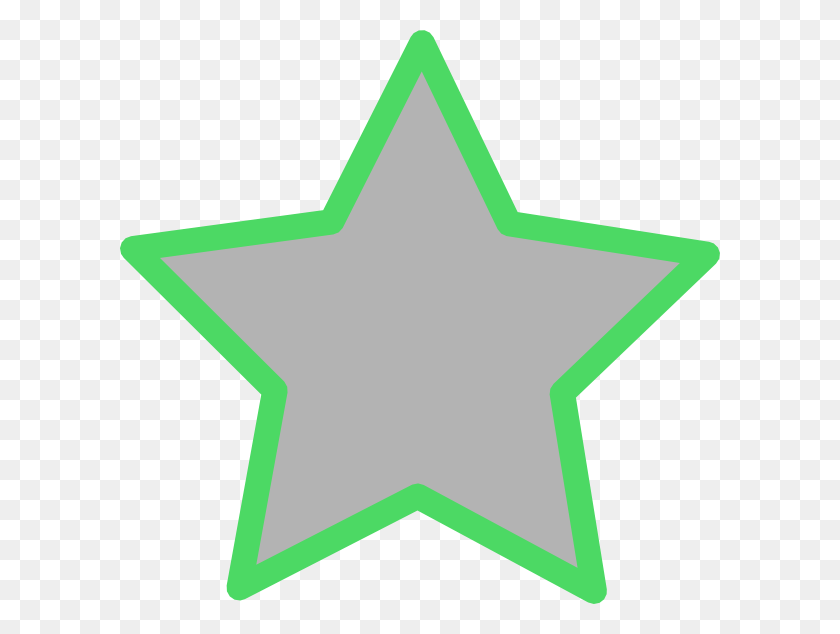 600x574 Любимая Зеленая Граница Estrela Com Borda Verde, Символ, Звездный Символ, Первая Помощь Png Скачать