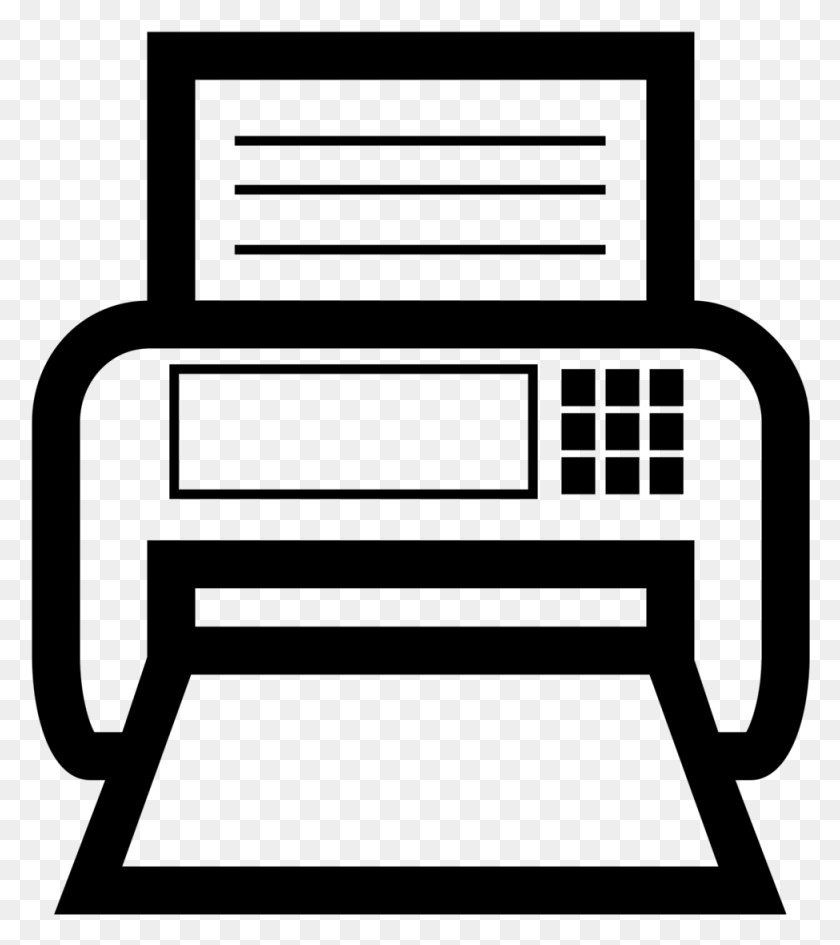 975x1107 Fax Fax Machine Logo, Gray, World Of Warcraft HD PNG Download