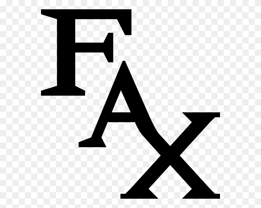 576x611 Fax Icon, Cross, Symbol, Text HD PNG Download