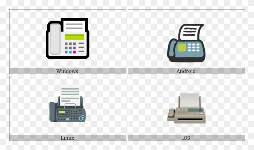 1192x667 Descargar Png Equipo De Fax En Varios Sistemas Operativos Emoji, Texto, Impresora, Electrónica Hd Png