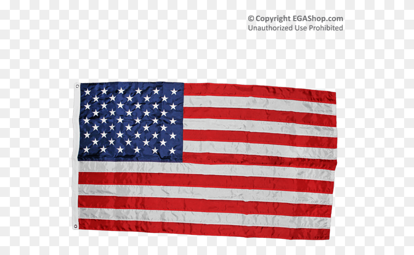 552x458 Fba Embroidered American Flag 3, Flag, Symbol HD PNG Download