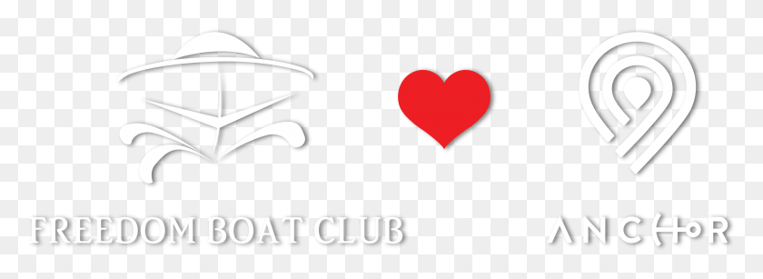 4451x1415 Fbc Loves Anchor Cropped Heart, Text, Logo, Symbol HD PNG Download