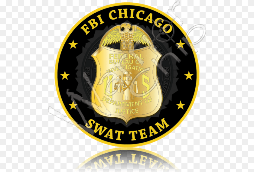 Fbi Training Center Chicago Label, Badge, Logo, Symbol, Can Clipart PNG