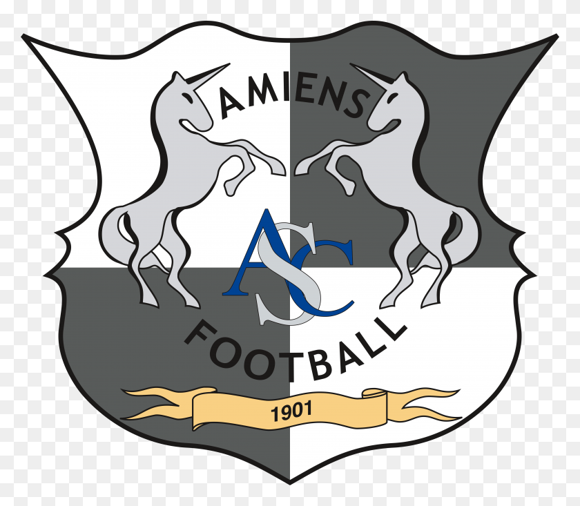 Descargar Pngfc Amiens Amiens Logotipo, Símbolo, Marca Registrada, Texto Hd Png