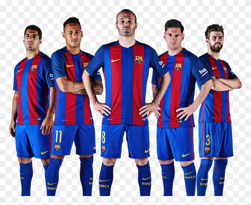 1600x1287 Fc Barcelona Team 2016, Person, Human, People HD PNG Download