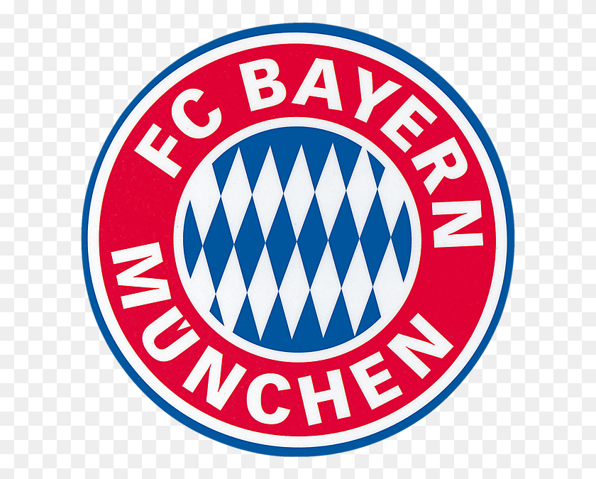 613x615 Fc Bayern Logo Fc Bayern Logo, Symbol, Trademark, Road Sign HD PNG Download