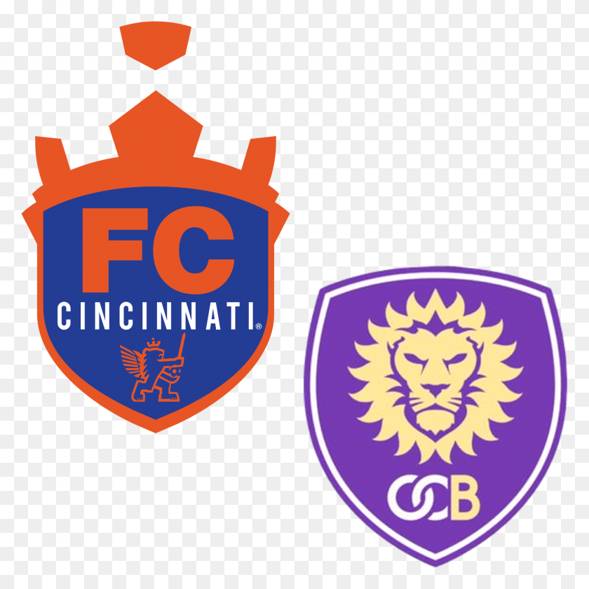1661x1661 Fc Cincinnati Vs Orlando City B Logo, Symbol, Trademark, Badge HD PNG Download