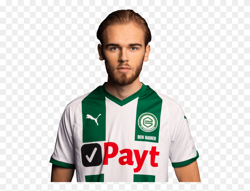 511x583 Fc Groningen Shirt, Clothing, Apparel, Person HD PNG Download