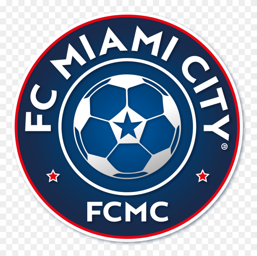 871x870 Fc Miami City Fc Miami City Logo, Symbol, Trademark, Soccer Ball HD PNG Download