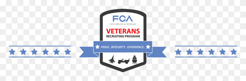 1205x337 Fca Veterans Recruitment Program Fiat Chrysler Automobiles, Poster, Advertisement, Flyer HD PNG Download