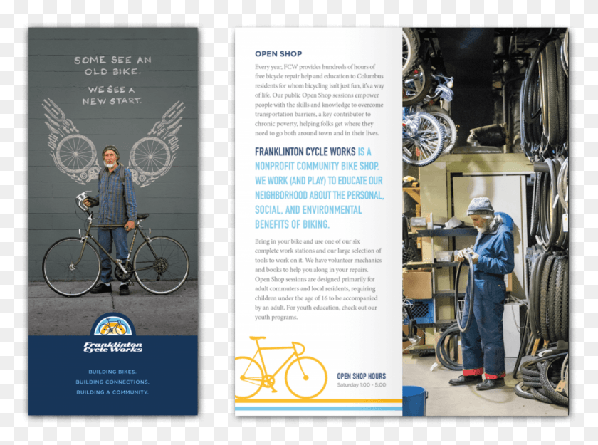 915x663 Fcw Brochure Mockup Fixie, Bicycle, Vehicle, Transportation HD PNG Download