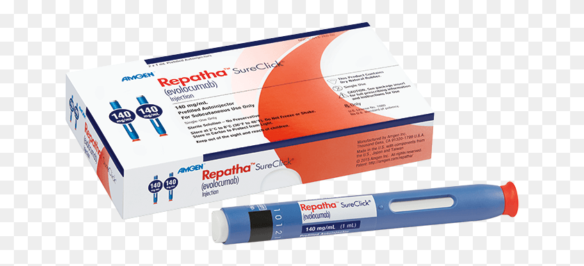 654x323 Fda Approves New Cholesterol Lowering Drug Repatha Evolocumab, Text, Business Card, Paper HD PNG Download
