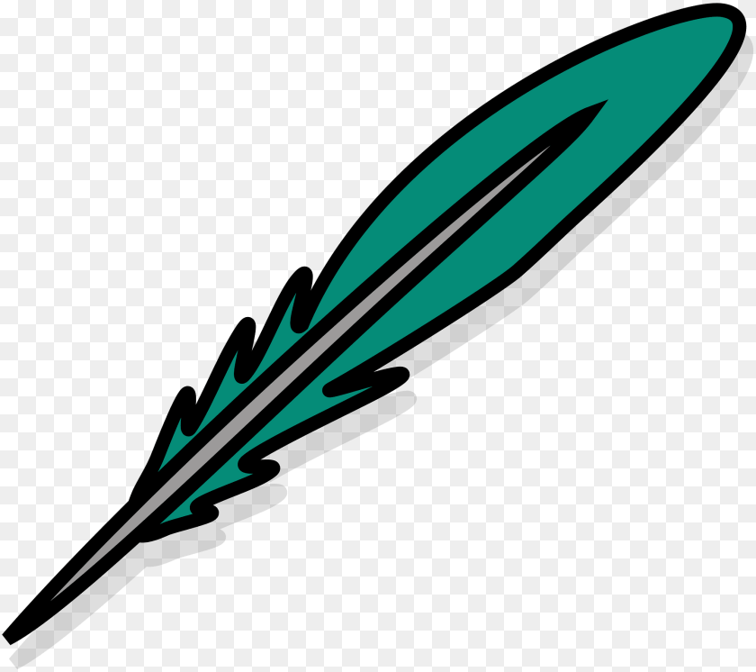 Feather Clipart, Blade, Dagger, Knife, Weapon Sticker PNG