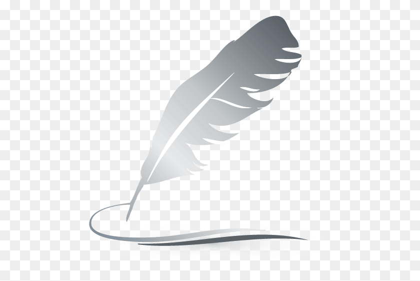 575x501 Feather Vector Transparent Feather Pen Logo, Bottle, Ink Bottle, Bird HD PNG Download