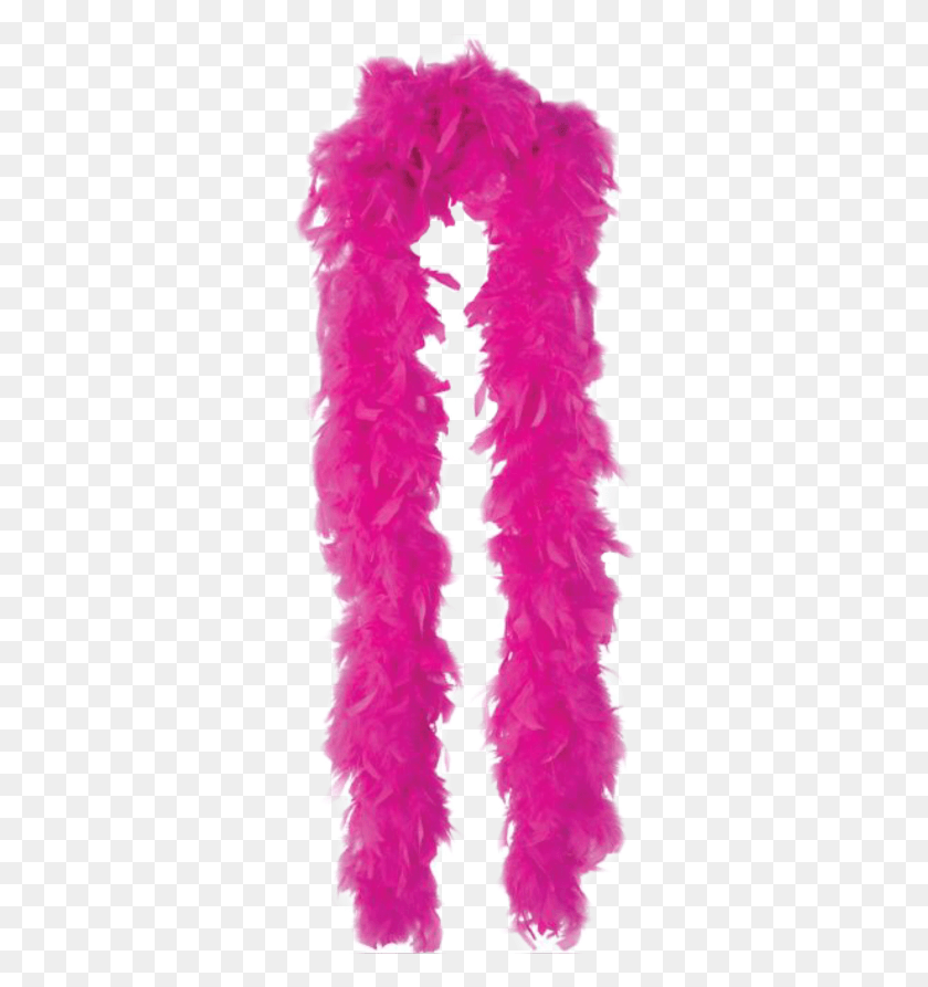 327x833 Featherboa Umbrellaacademy Pinkfeatherboa Klaus Klausha Boas Feathers, Clothing, Apparel, Scarf HD PNG Download