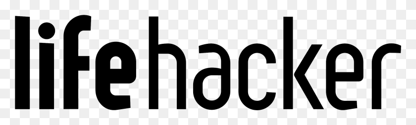 2201x549 Destacado En Life Hacker Destacado En Happy Lifehacker Logo Blanco, Número, Símbolo, Texto Hd Png Descargar