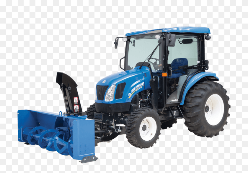 799x541 Features Smooth Easydrive Transmission New Holland Boomer 54d Tractor, Vehicle, Transportation, Bulldozer HD PNG Download