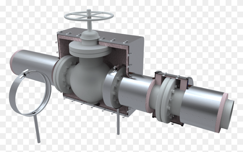 2027x1209 Features Valve, Machine, Rotor, Coil HD PNG Download