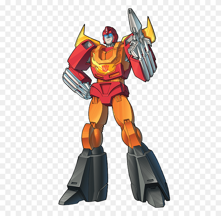 460x760 Featuring For The First Time Ever In Print Newly Colourized Autobot Hot Rod, Helmet, Clothing, Apparel HD PNG Download