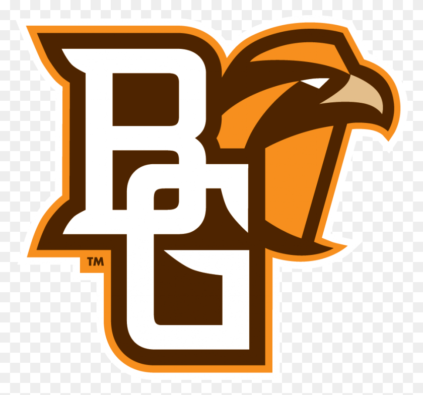 896x832 Featuring The Bgsu Peekaboo Falcon Logo On The Chest Bowling Green State University Logo, Text, Number, Symbol HD PNG Download
