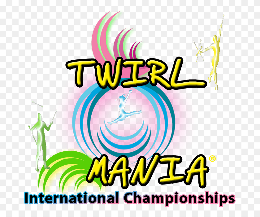 687x641 February 15 18 Twirl Mania Logo, Graphics, Poster HD PNG Download